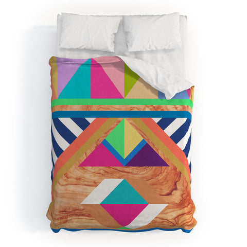 Bianca Green Woody A Duvet Cover