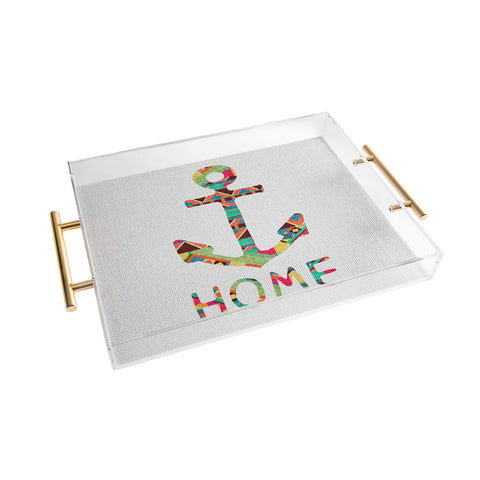 Bianca Green You Make Me Home Acrylic Tray