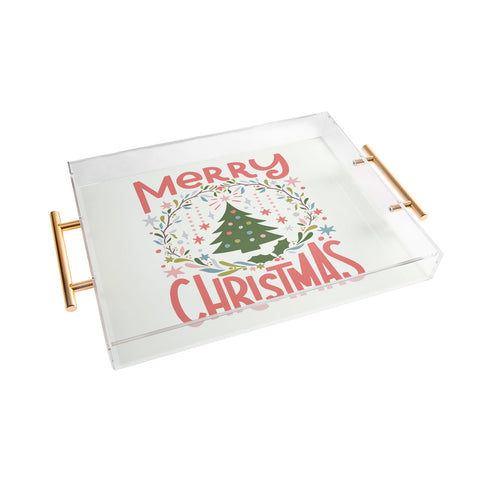 Bigdreamplanners Merry Christmas III Acrylic Tray