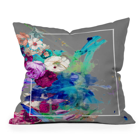 Biljana Kroll Outlier Outdoor Throw Pillow