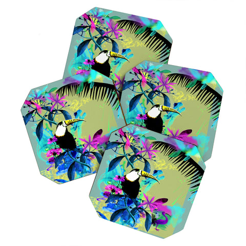 Biljana Kroll Rainforest Rhapsody Coaster Set