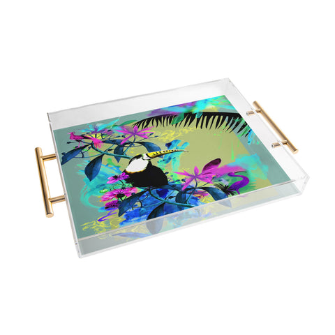 Biljana Kroll Rainforest Rhapsody Acrylic Tray