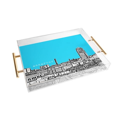 Bird Ave Ann Arbor Sky Acrylic Tray