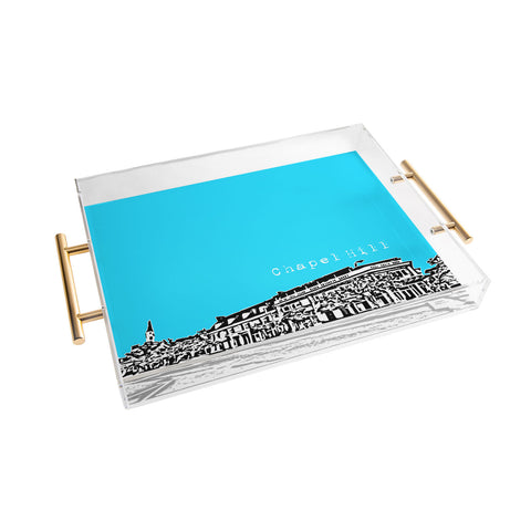 Bird Ave Chapel Hill Blue Acrylic Tray
