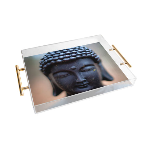 Bird Wanna Whistle Buddha Acrylic Tray
