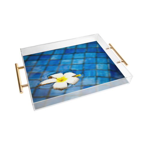Bird Wanna Whistle Floating Flower Acrylic Tray