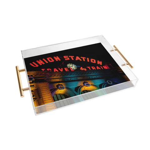 Bird Wanna Whistle Union Station Acrylic Tray