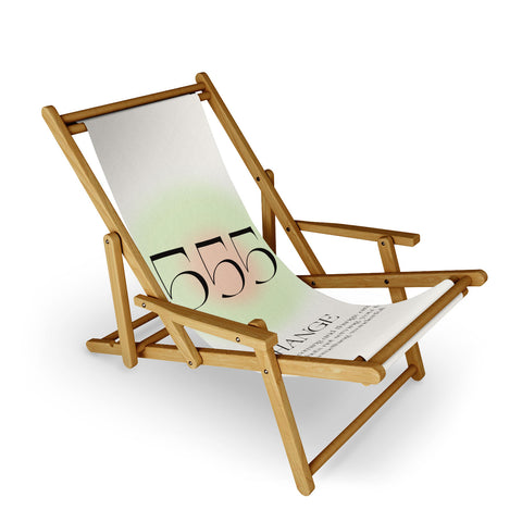 Bohomadic.Studio Angel Number 555 Change Sling Chair