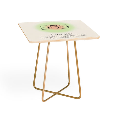 Bohomadic.Studio Angel Number 555 Change Side Table