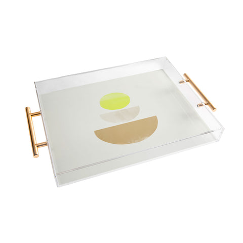 Bohomadic.Studio Balancing Shapes NO1 Neon Acrylic Tray