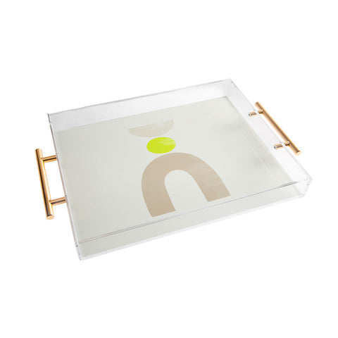 Bohomadic.Studio Balancing Shapes NO3 Neon Acrylic Tray