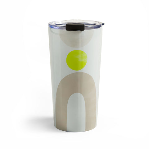 Bohomadic.Studio Balancing Shapes NO3 Neon Travel Mug