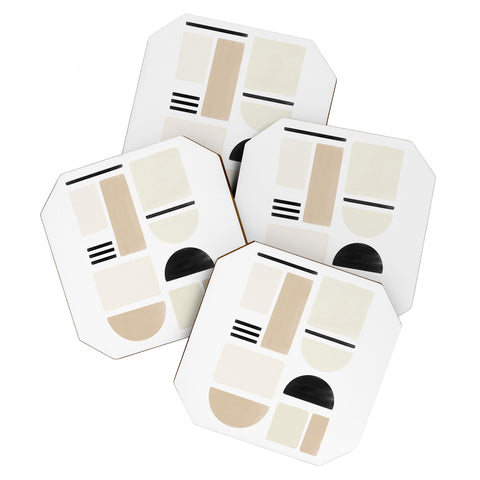 Bohomadic.Studio Cyclades Elements 3 Coaster Set