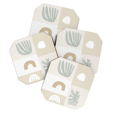 Bohomadic.Studio Sage Garden Elements Coaster Set