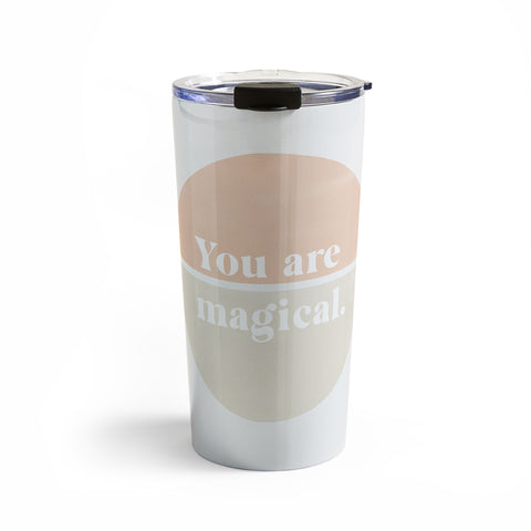 Bohomadic.Studio You Are Magical Soft Pink Travel Mug