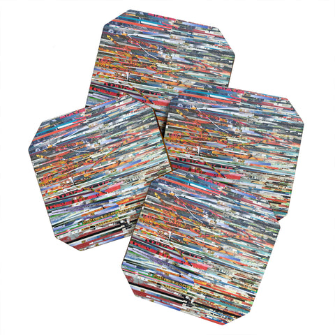 Brandon Neher Neher Stripes 4 Coaster Set