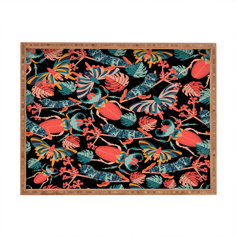 bárbara dantas Scarabee I Rectangular Tray