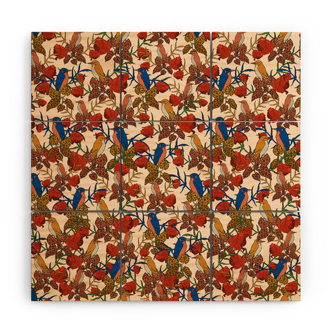 bárbara dantas Voler Wood Wall Mural