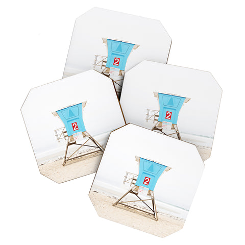 Bree Madden Blue Tower Coaster Set