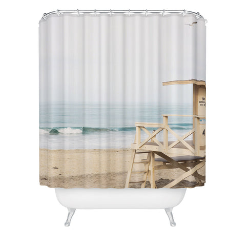 Bree Madden Carlsbad Wave Shower Curtain