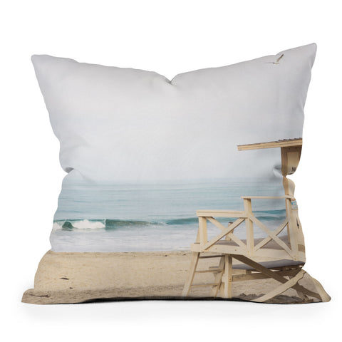 Bree Madden Carlsbad Wave Outdoor Throw Pillow