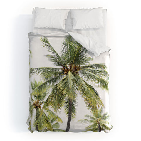 Bree Madden Coconut Palms Duvet Cover