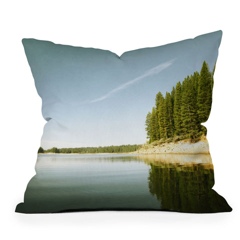 Bree Madden Down By The Lake Outdoor Throw Pillow
