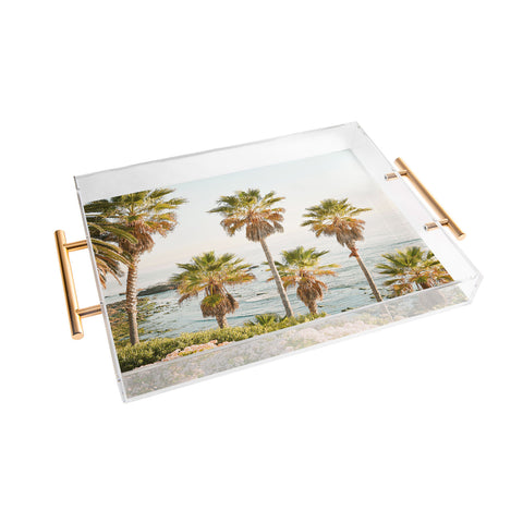 Bree Madden Floral Palms Acrylic Tray