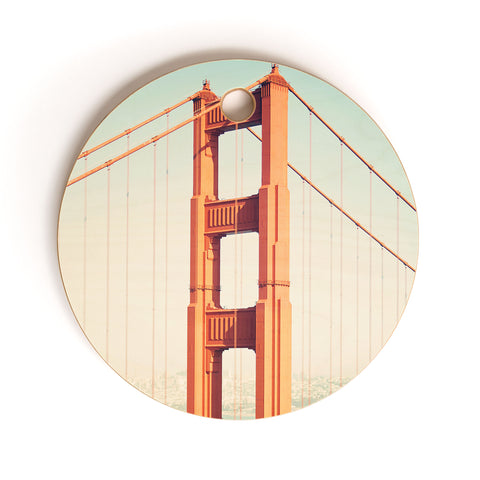 Bree Madden Golden Escape Cutting Board Round