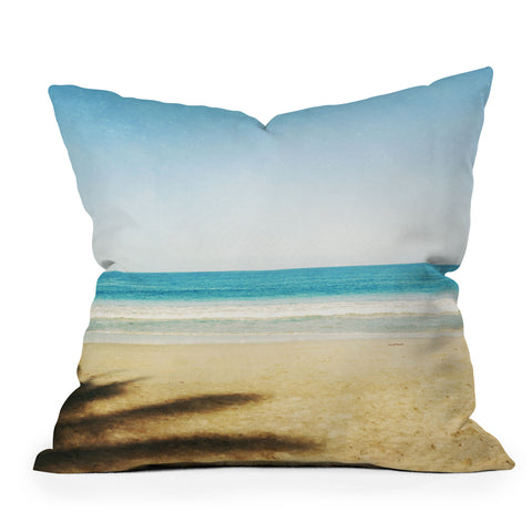 Bree Madden Hawaii Blue Outdoor Throw Pillow