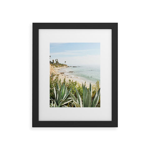 Bree Madden Laguna Coast Framed Art Print