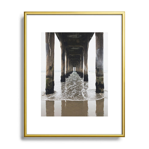 Bree Madden Manhattan Pier Metal Framed Art Print