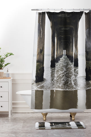 Bree Madden Manhattan Pier Shower Curtain And Mat