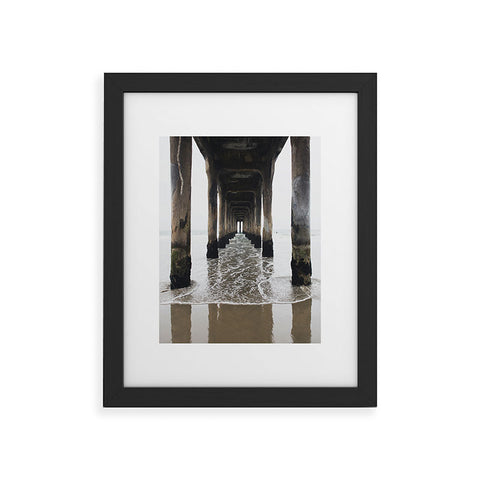Bree Madden Manhattan Pier Framed Art Print