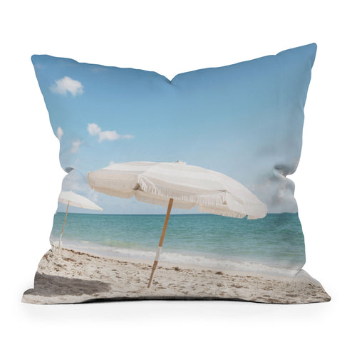 Bree Madden Miami Umbrella Outdoor Throw Pillow