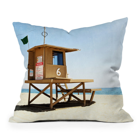 Bree Madden Newport Beach Outdoor Throw Pillow