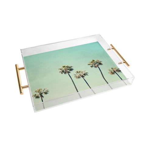 Bree Madden Palm Tree Ombre Acrylic Tray