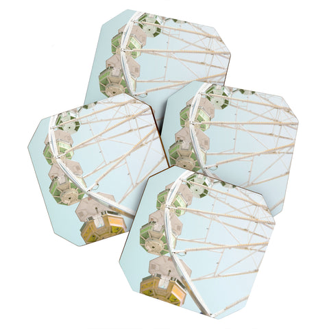 Bree Madden Pastel Ferris Wheel Coaster Set