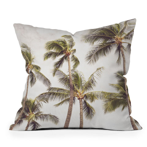 Bree Madden Retro Hawaii Outdoor Throw Pillow