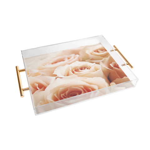 Bree Madden Rose Petals Acrylic Tray