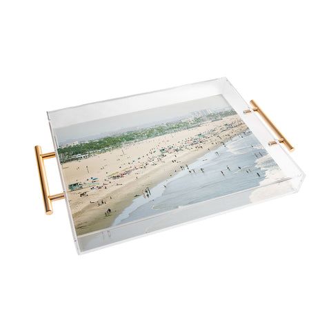 Bree Madden Santa Monica Beach Acrylic Tray