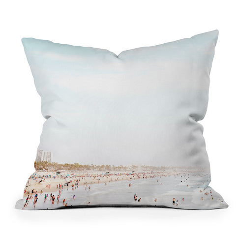 Bree Madden Santa Monica Summer Outdoor Throw Pillow