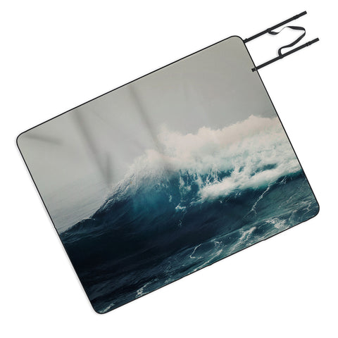 Bree Madden Sea Wave Picnic Blanket