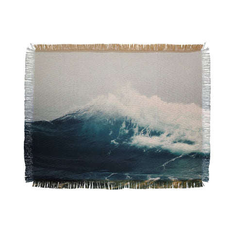 Bree Madden Sea Wave Throw Blanket