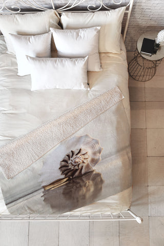 Bree Madden Seashell Fleece Throw Blanket