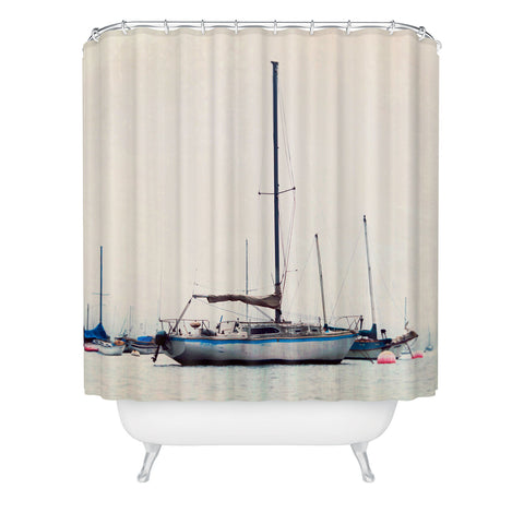 Bree Madden Ships At Sea Shower Curtain