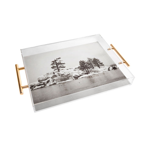 Bree Madden Snowy Lake Acrylic Tray