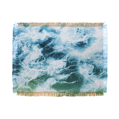 Bree Madden Swirling Sea Throw Blanket