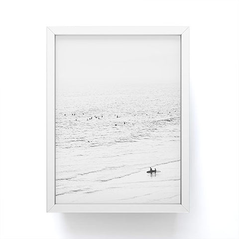 Bree Madden Three Surfers Framed Mini Art Print