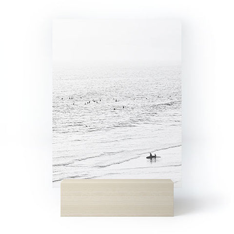 Bree Madden Three Surfers Mini Art Print